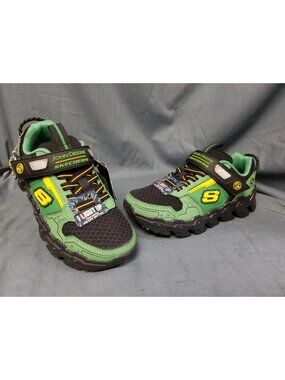 Skechers John Deere Mega Flex Lite Dozer Brights Kids Size 13.5 New In Box !